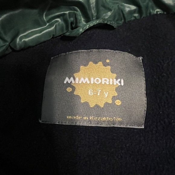 RARE Mimioriki Down Fleece Childrens Jacket 6-7 Yr Old Made in Kazakhstan - Picture 10 of 10